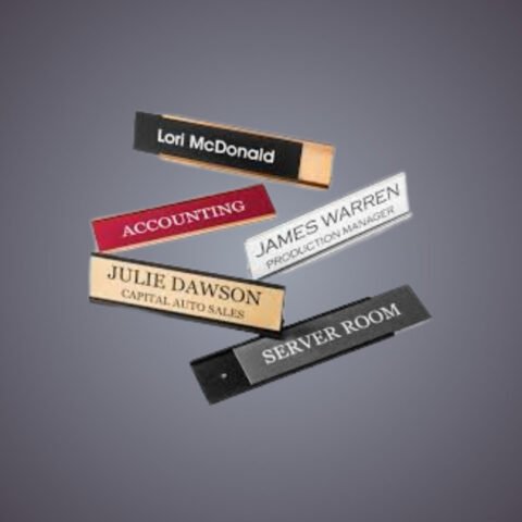 Name and Title Plates